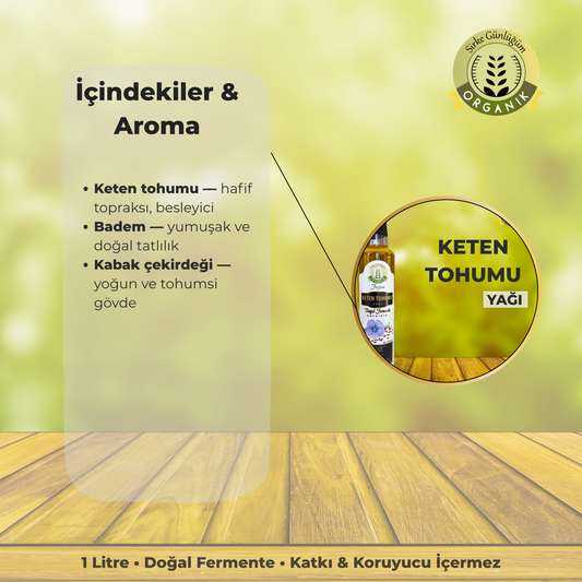 Keten Tohumu Yağı