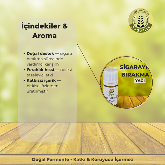Sigara Bırakma Yağı