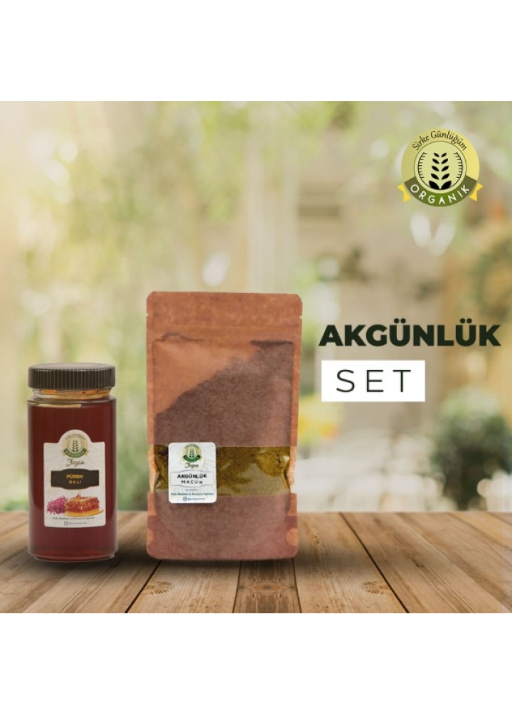 Akgünlük Macun Set